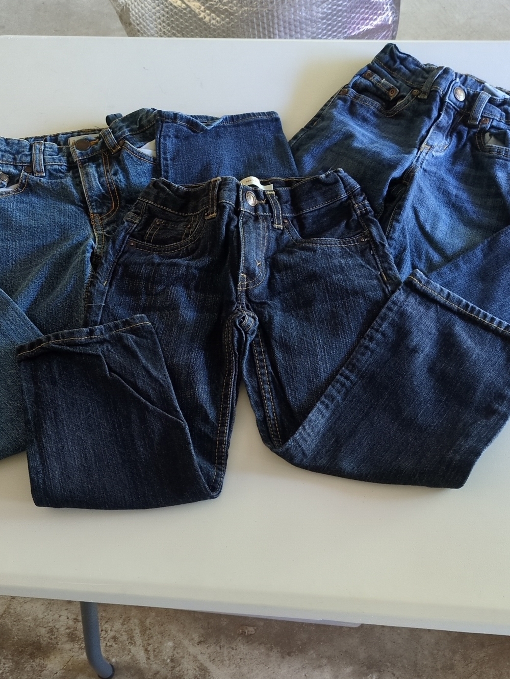 Lot Of 3 Dark Indigo Kids' Jeans